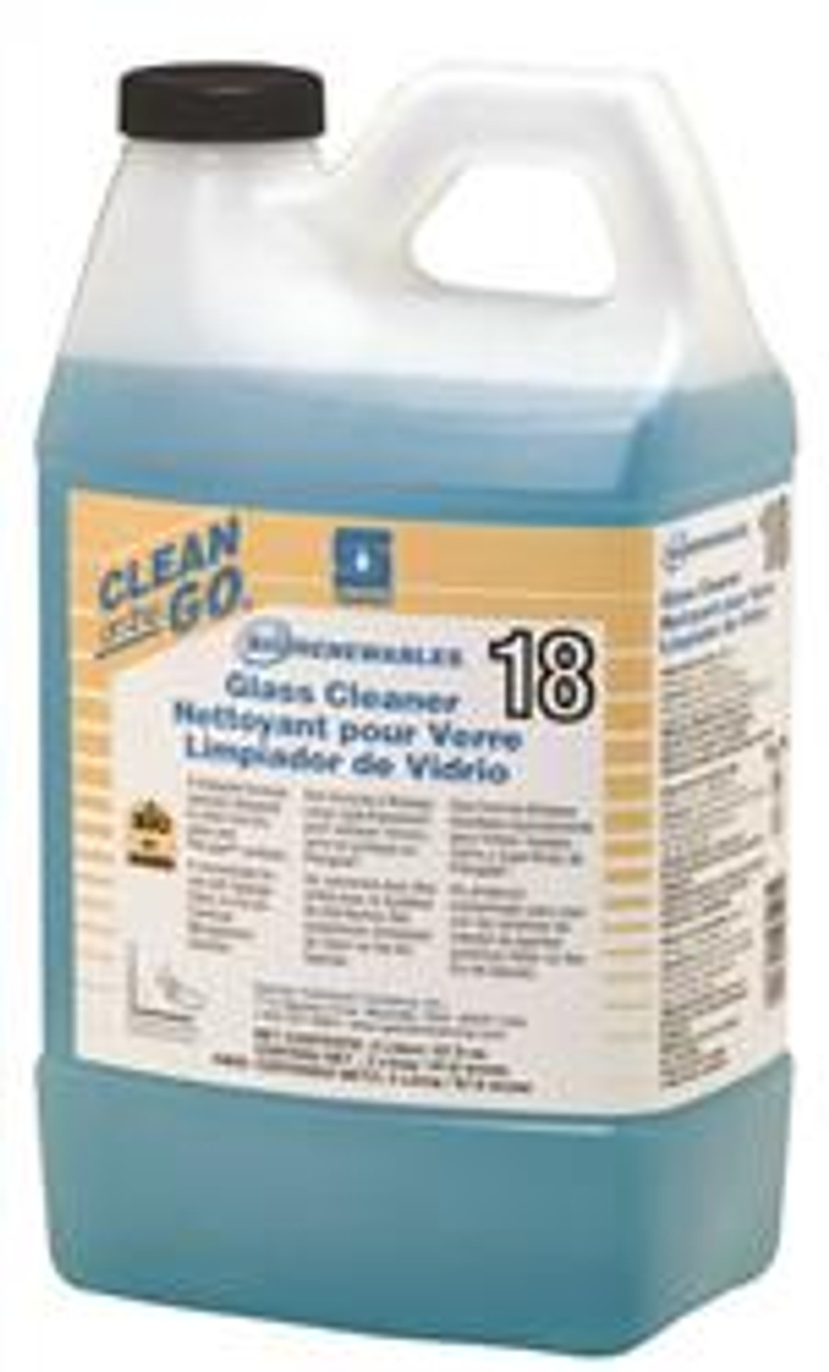 Spartan Biorenewables Waterfall Scent Glass Cleaner, 2 Liters, 4 Per Case Spartan Biorenewables Waterfall Scent Glass Cleaner, 2 Liters, 4 Per Case