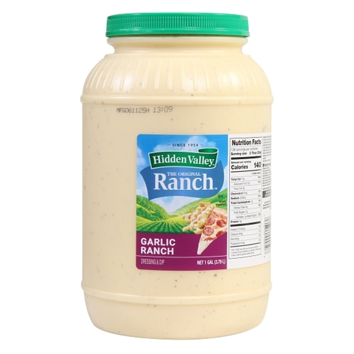Hidden Valley Garlic Ranch Dressing, 1 Gallon, 2 Per Case Hidden Valley Garlic Ranch Dressing, 1 Gallon, 2 Per Case