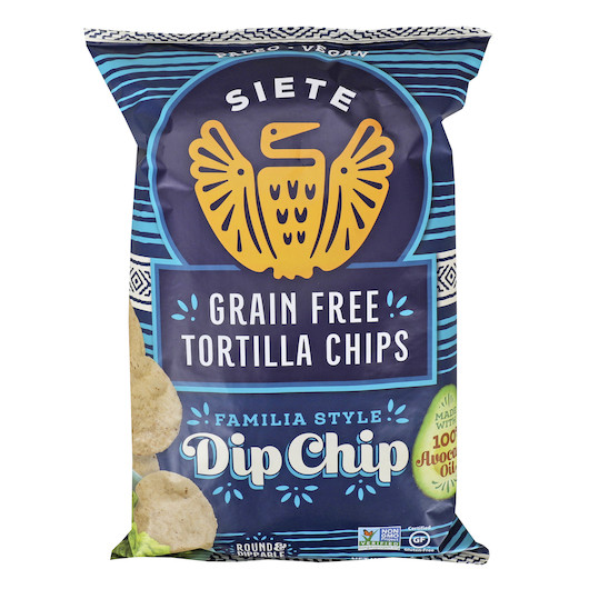 Siete Family Foods Dip Chips, 5 Ounce, 12 Per Case
