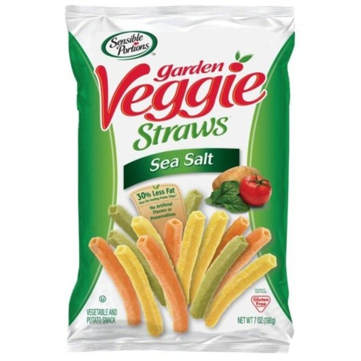 Sensible Portions Vegetable Straws, 7 Ounce, 12 Per Case
