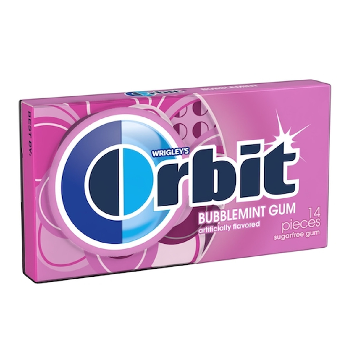 Orbit Bubblemint Gum, 14 Piece, 144 Per Case Orbit Bubblemint Gum, 14 Piece, 144 Per Case