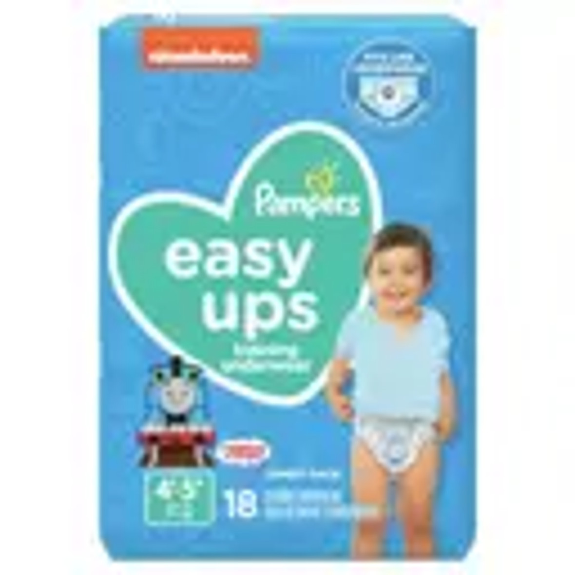 Pampers Easy Ups Training Underwear For Boys, 18 Count, 4 Per Case Pampers Easy Ups Training Underwear For Boys, 18 Count, 4 Per Case