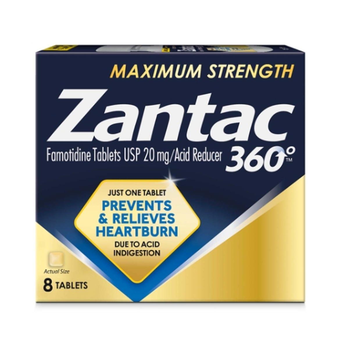 Zantac 360 20Mg Blister, 8 Count, 3 Per Pack, 8 Per Case