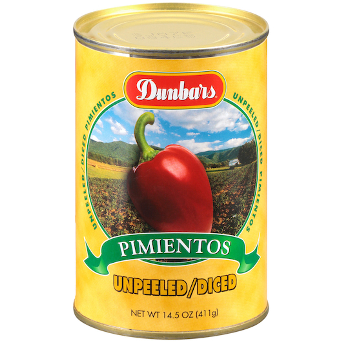 Dunbar Pimento Diced Red Unpeeled, 14.4 Ounces, 24 Per Case Dunbar Pimento Diced Red Unpeeled, 14.4 Ounces, 24 Per Case