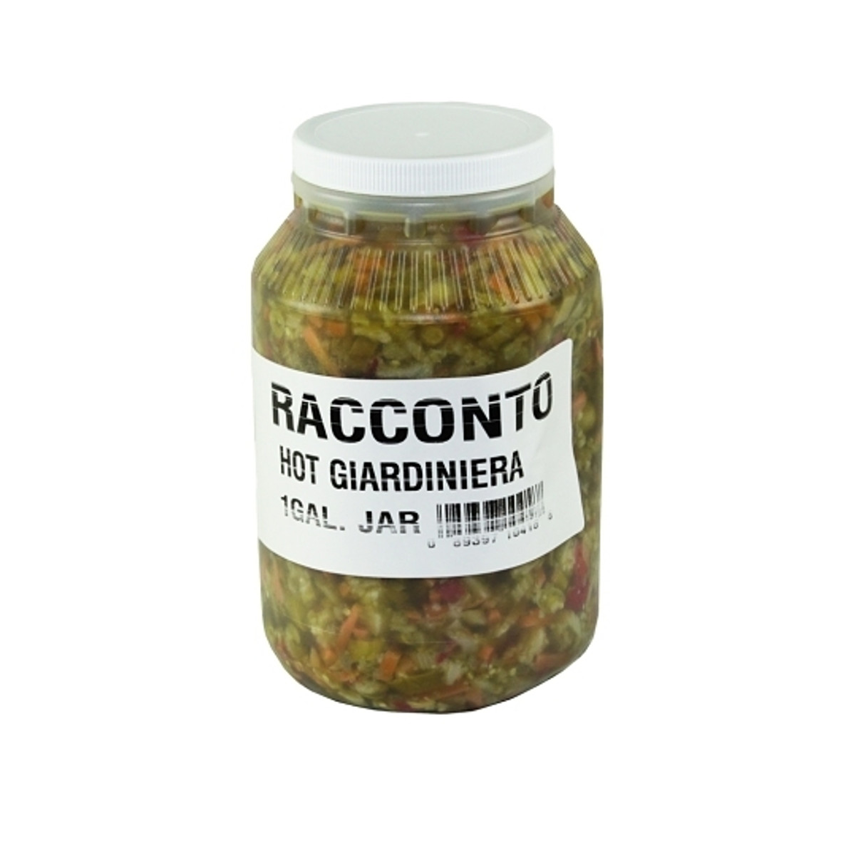 Racconto Peppers Hot Giardiniera, 1 Gallon, 4 Per Case Racconto Peppers Hot Giardiniera, 1 Gallon, 4 Per Case