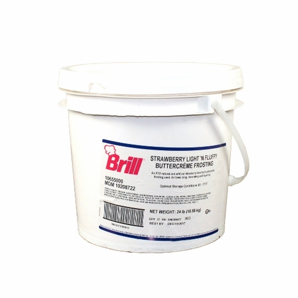 Brill Strawberry Buttercreme Frosting, 24 Pounds Brill Strawberry Buttercreme Frosting, 24 Pounds