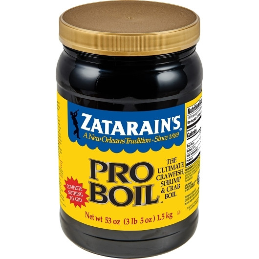 Zatarains Crab Boil Pro Boil Plastic Jar, 53 Ounce, 6 Per Case