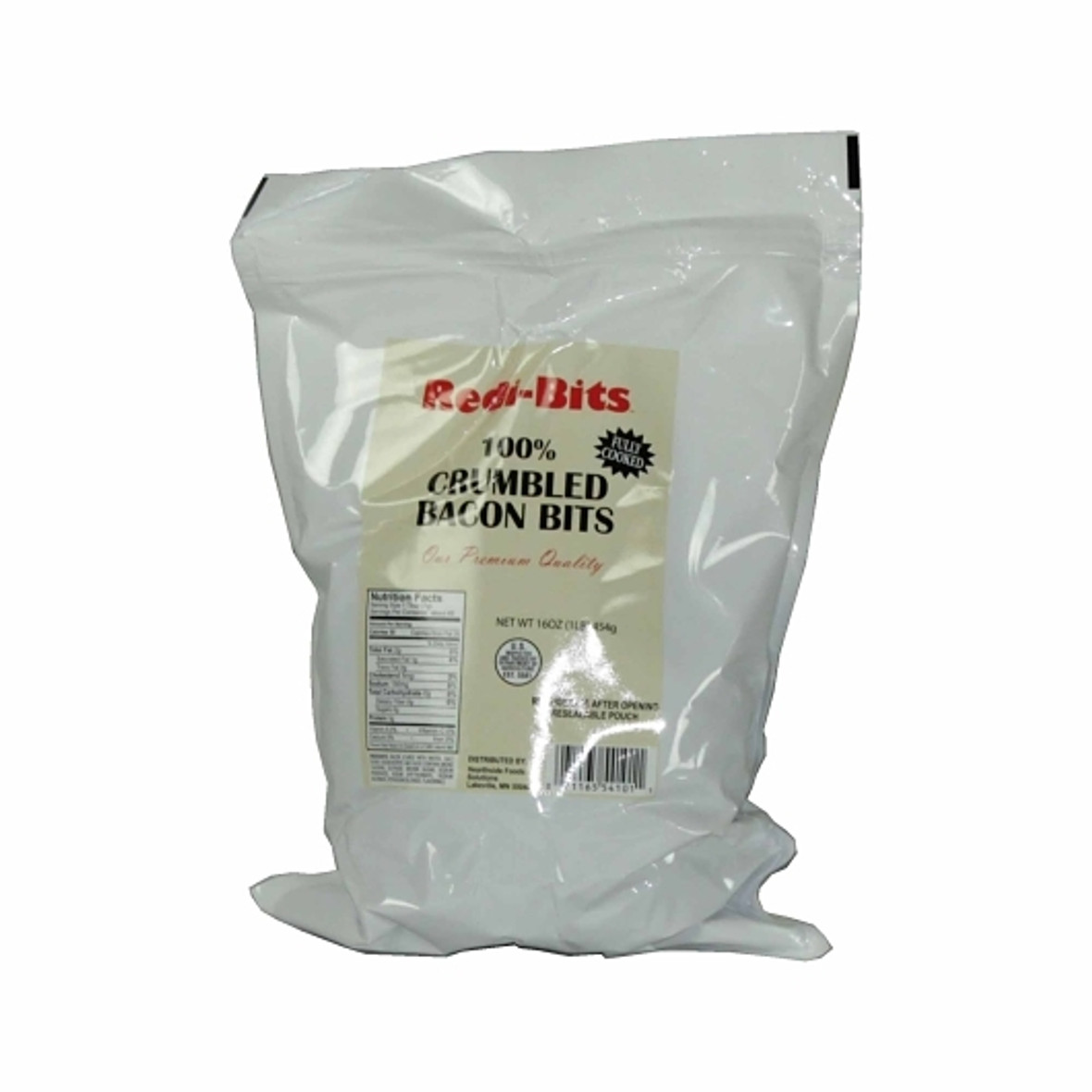 Ryt-Way Bacon Bits Pure Salad Topping Bulk, 1 Pound, 6 Per Case