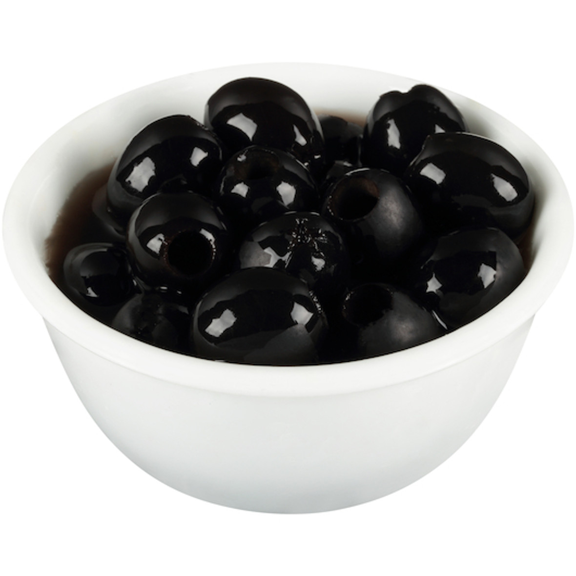 Pearls Medium Pitted Ripe Olives Canned, 51 Ounce, 6 Per Case