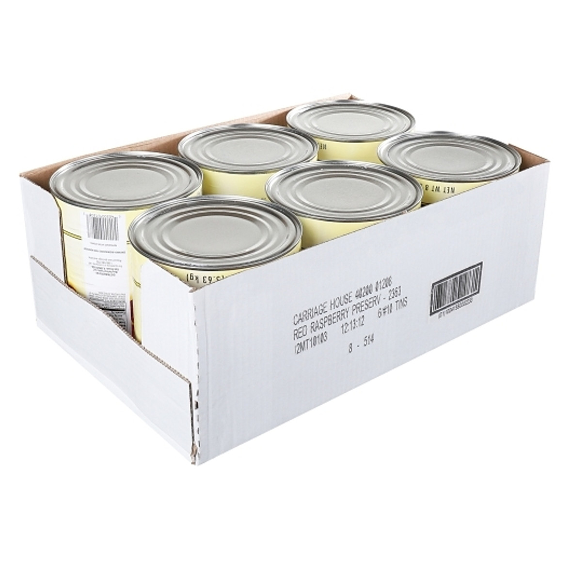 Carriage House Red Raspberry Preserves, 8 Pound, 6 Per Case