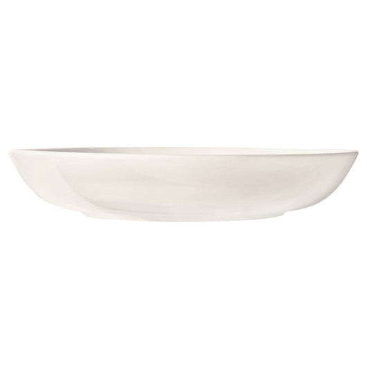 World Tableware Inc. Porcelana Rolled Edge 62 Oz Low Bowl 11  - Bright White, 12 Each