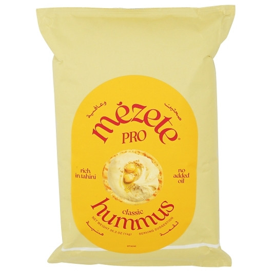 Mezete Middle Eastern Classic Hummus, 35.3 Ounce, 4 Per Case