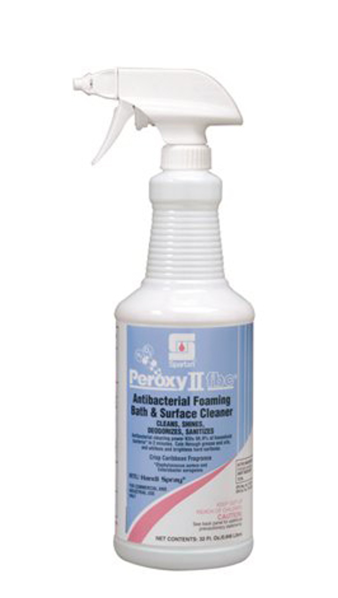 Spartan Peroxy II fbc Restroom Sanitizer and Surface Cleaner, Caribbean Fragrance Scent