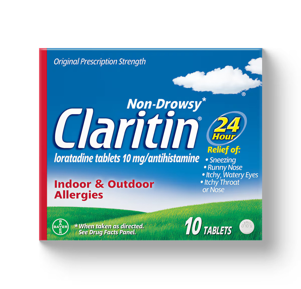 Claritin Family Allergy 24 Hour Tablets, 10 Piece, 6 Per Pack, 6 Per Case