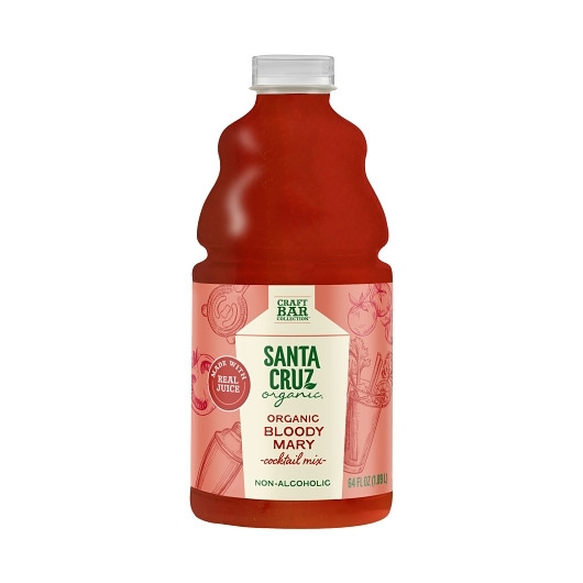 Santa Cruz Organic Organic Bloody Mary Non Alcoholic Mix, 64 Fluid Ounce, 8 Per Case