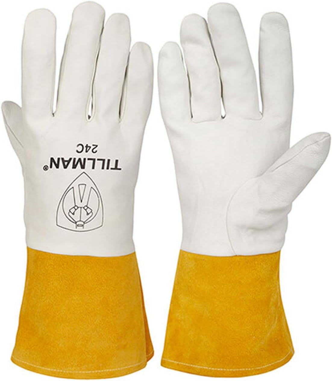 Tillman 24C Top Grain Kidskin TIG Welding Gloves - 2XL, 6 Pairs