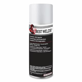 Best Welds Ceramic Anti-Spatter, 16 oz, Aerosol Can, White, 12 Cans