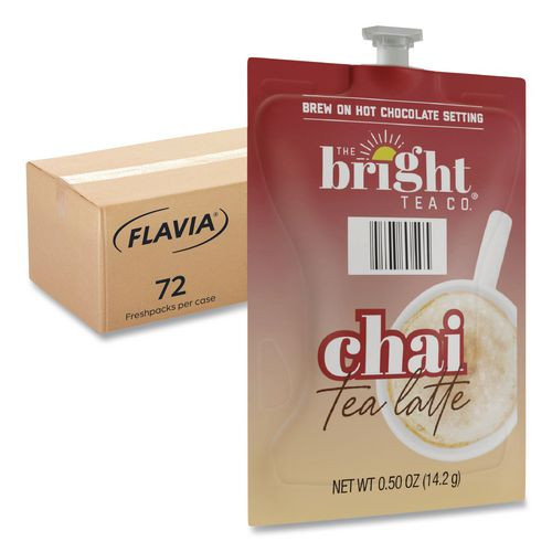 The Bright Tea Co. Chai Tea Latte Freshpack, 72/Carton