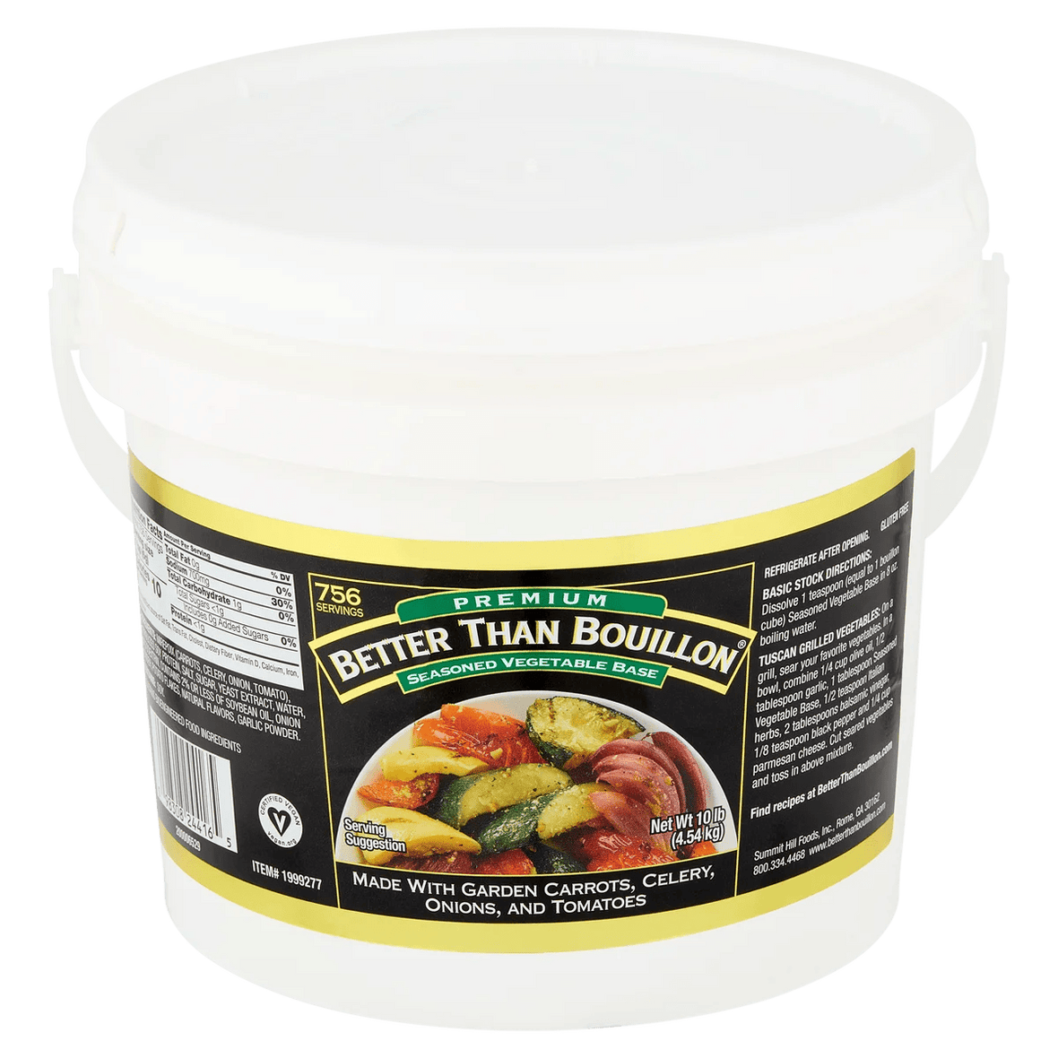 Better Than Bouillon Vegetable Base, 10 Pound