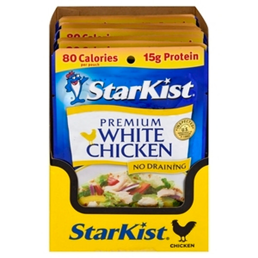 Starkist White Chicken Pouch, 2.6 Ounce, 12 Per Case