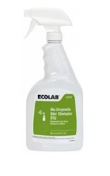 Ecolab  Bio-Enzymatic RTU Spray Bottle Air Freshener, 32 OZ, 6/CT