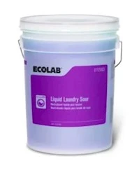 Ecolab Liquid Laundry Sour Laundry Neutralizer, 5 Gallon