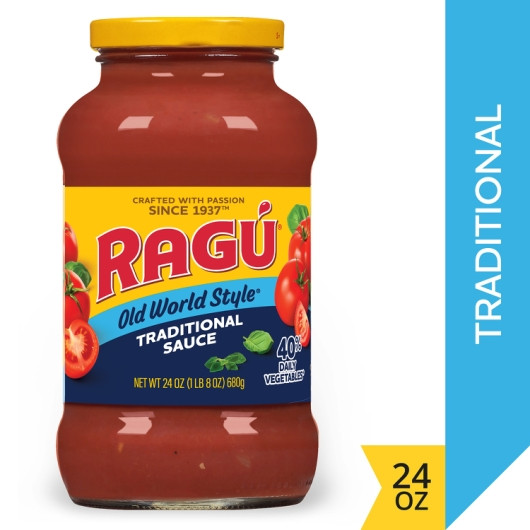 Ragu Sauce Traditional Old World Style, 24 Ounce, 12 Per Case