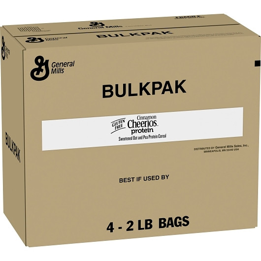 Cheerios Cinnamon Protein Cereal, 2.438 Pound, 4 Per Case