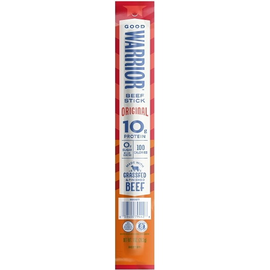 Good Warrior Original Beef Sticks, 1 Ounce, 108 Per Case