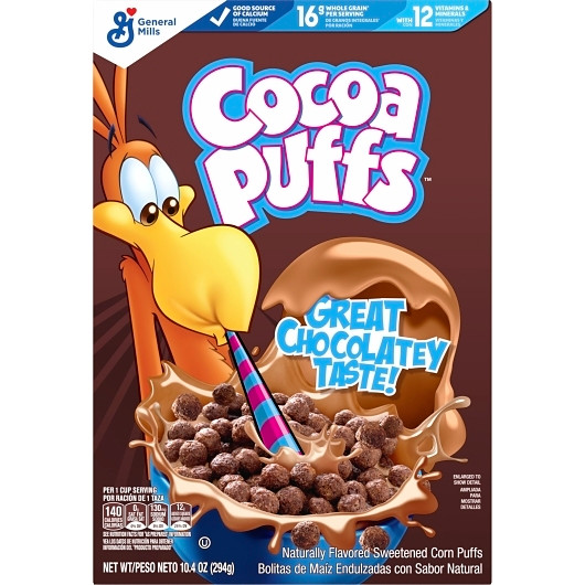 Cocoa Puffs Cereal, 10.4 Ounce, 12 Per Case