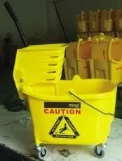 Appeal APP15500 Mop Bucket, Combo Side Press, 35 quart, Yellow by Appeal
