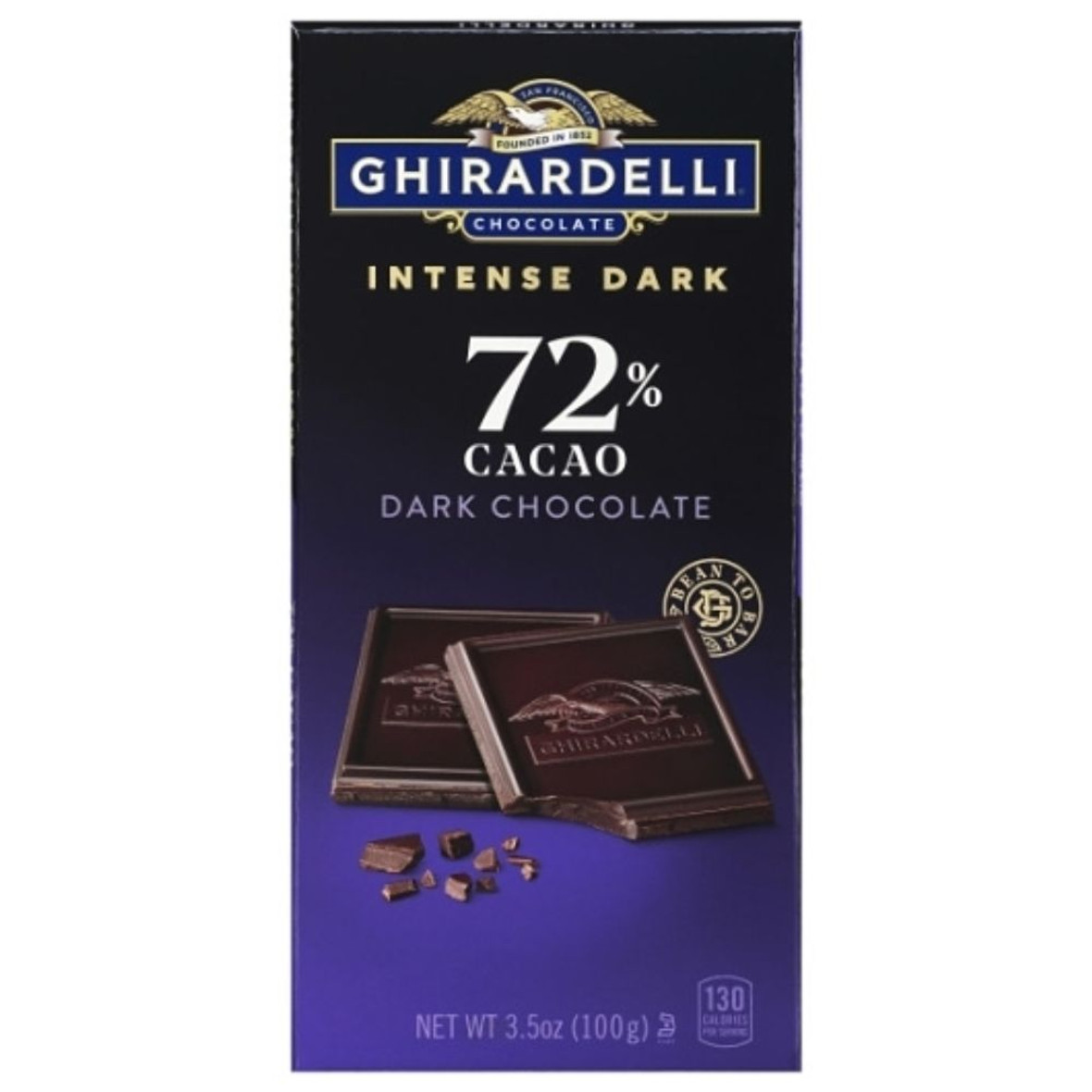 Ghirardelli Intense Dark 72% cacao Twilight Delight Bar