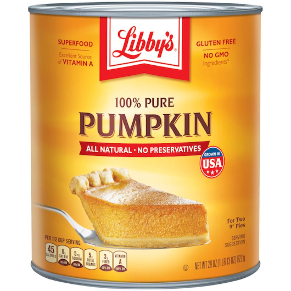 Libby s 100% Pure Pumpkin All Natural, No Preservatives, 29 oz (12