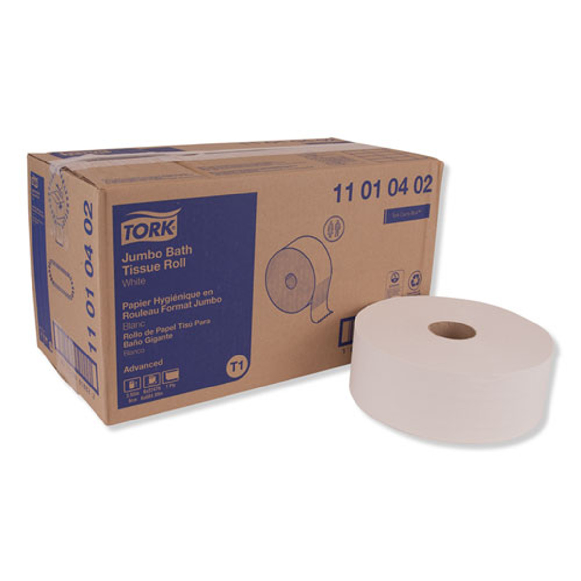 Tork® Advanced Jumbo Roll Bath Tissue