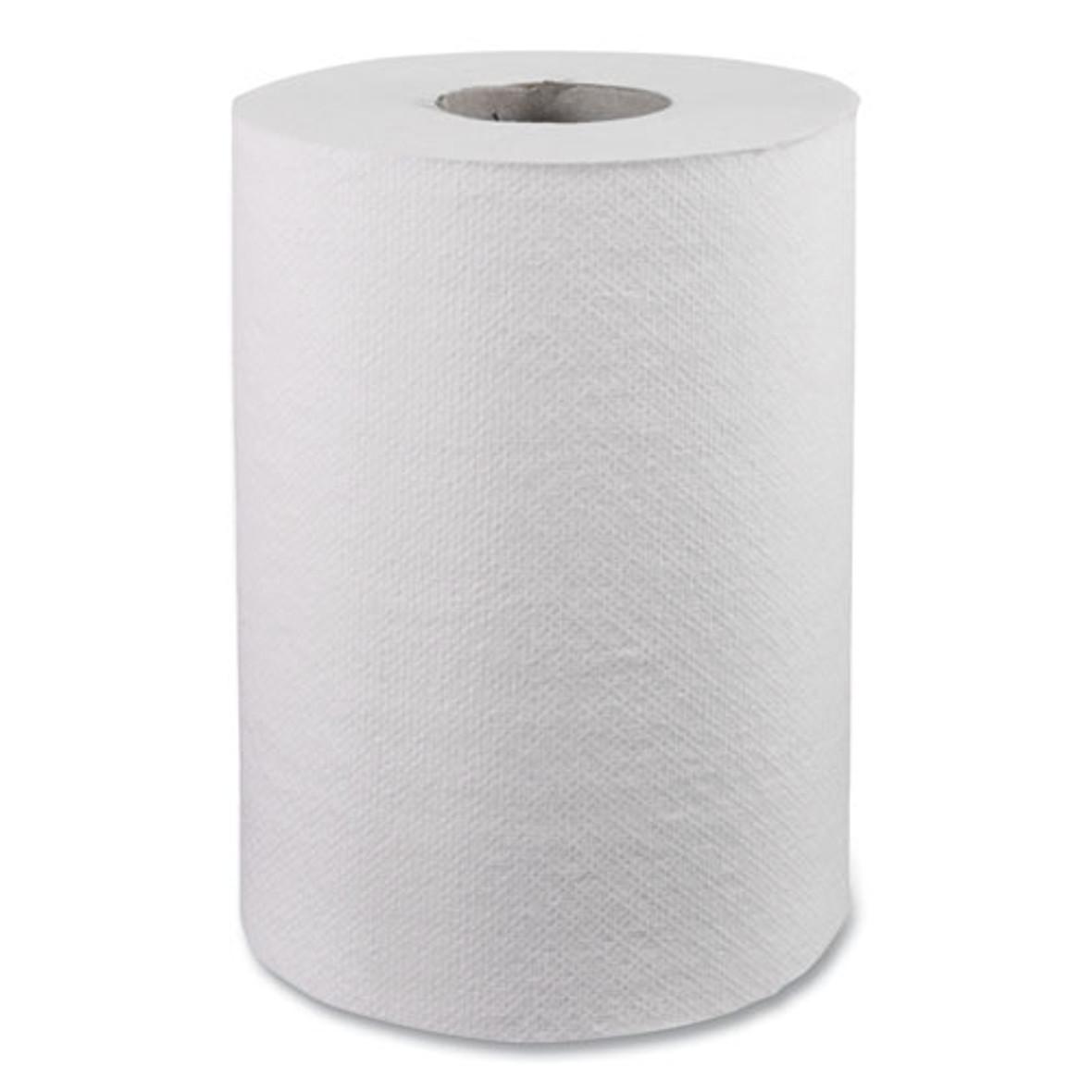 Hardwound Roll Towels, 8 X 350 Ft, White, 12 Rolls/carton