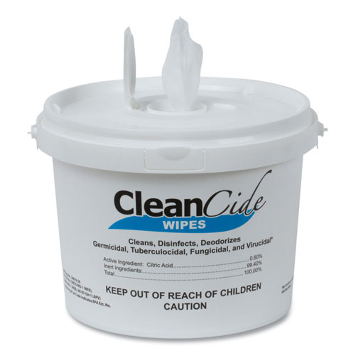 Cleancide Disinfecting Wipes, Fresh Scent, 8 X 5.5, 400/tub