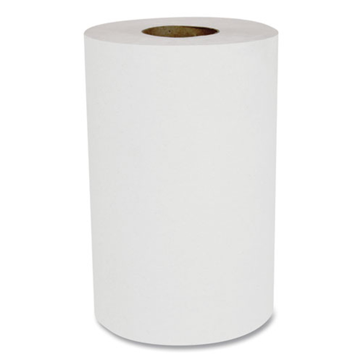 Hardwound Paper Towels, Nonperforated 1-ply White, 350 Ft, 12 Rolls/carton
