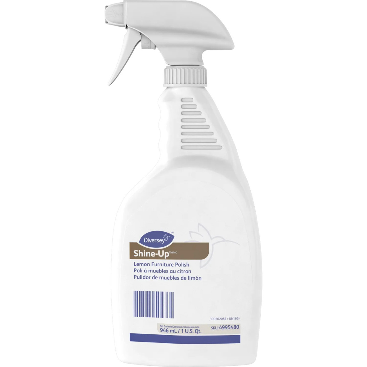 Diversey™ Shine-Up Furniture Cleaner, Lemon Scent