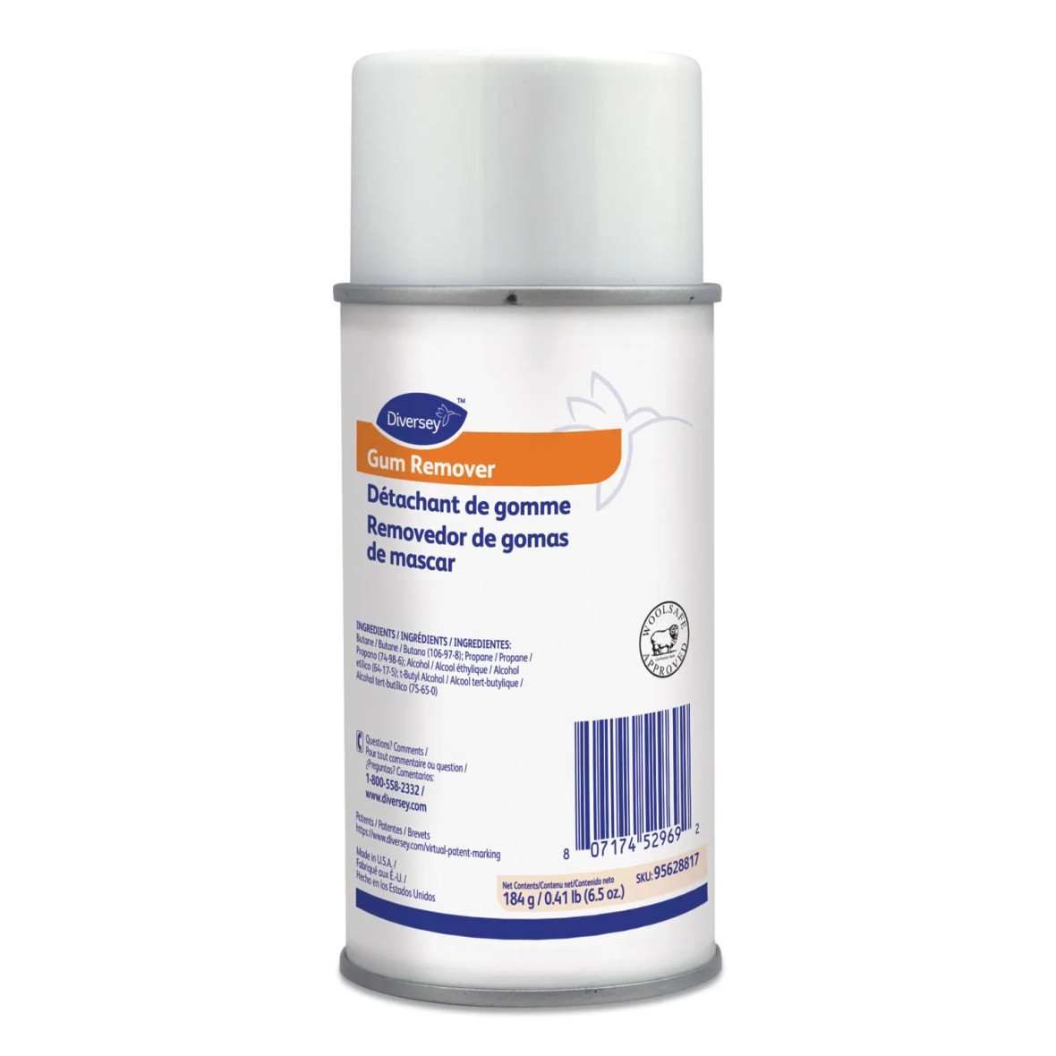 Diversey™ Gum Remover, 6.5 oz Aerosol Spray Can