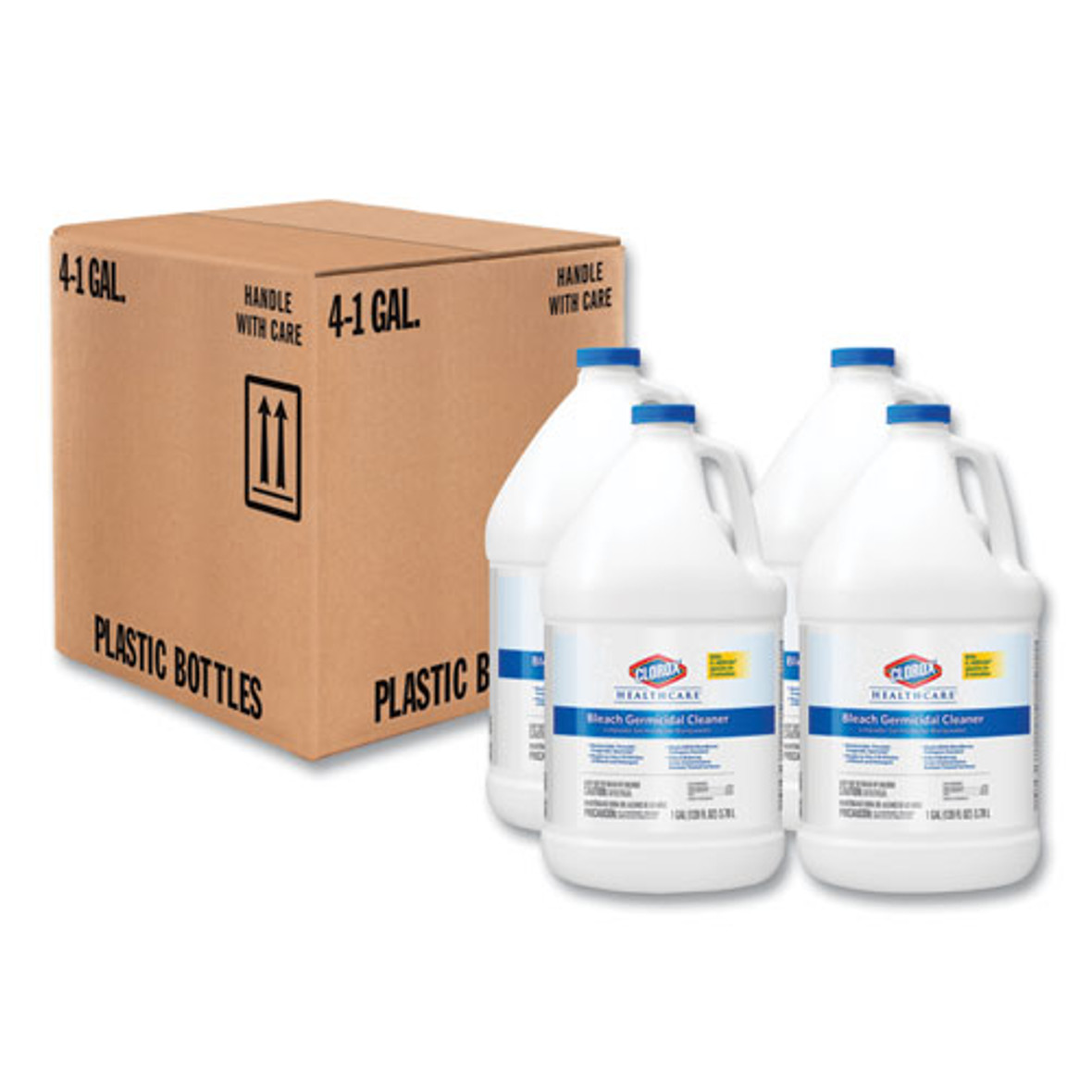 Bleach Germicidal Cleaner, 128 Oz Refill Bottle, 4/carton