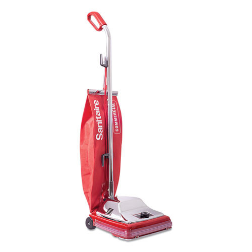 Sanitaire Tradition Upright Vacuum SC886F, 12" Cleaning Path, Red