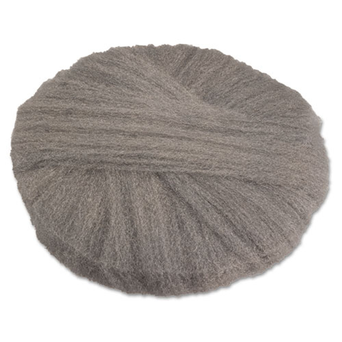 GMT Radial Cleaning and Polishing Steel Wool Pads, 17" Diameter, Gray, Grade 0 (Fine)