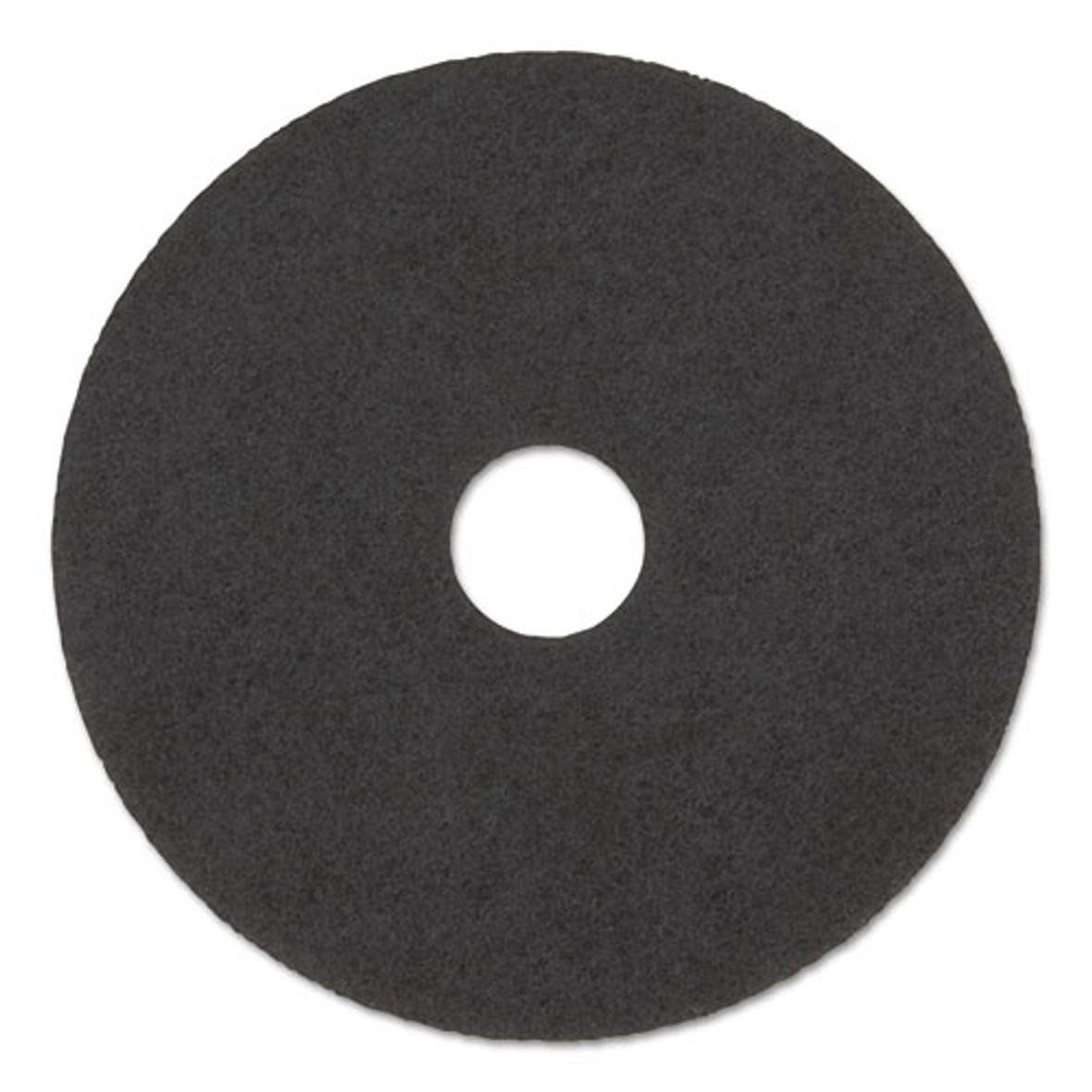 Boardwalk High Performance Stripping Floor Pads, 17" Diameter, Black