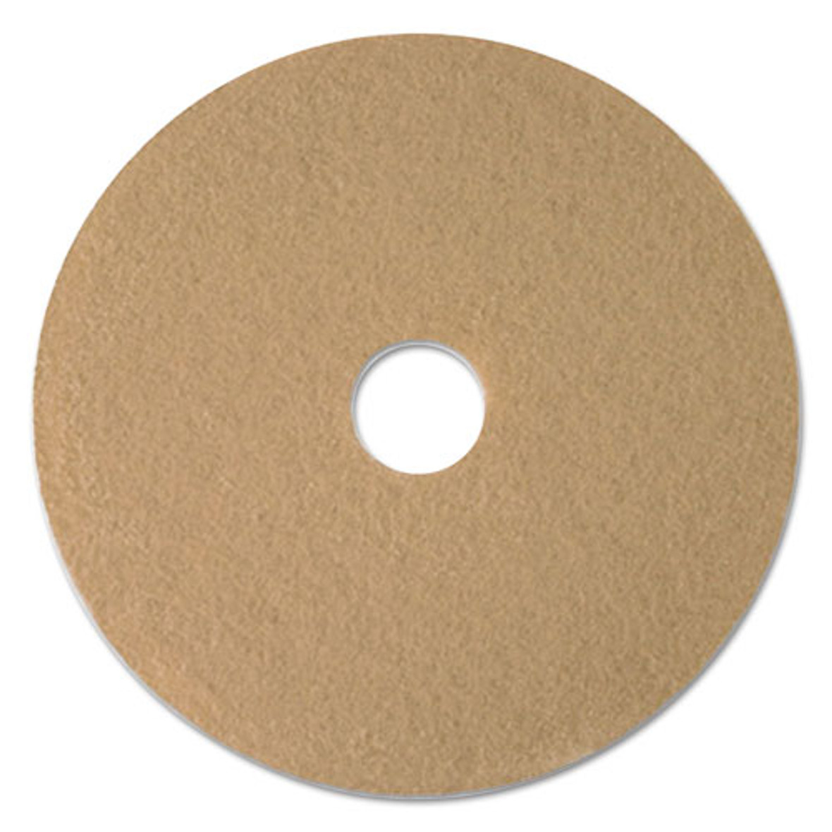 Boardwalk Burnishing Floor Pads, 20" Diameter, Tan