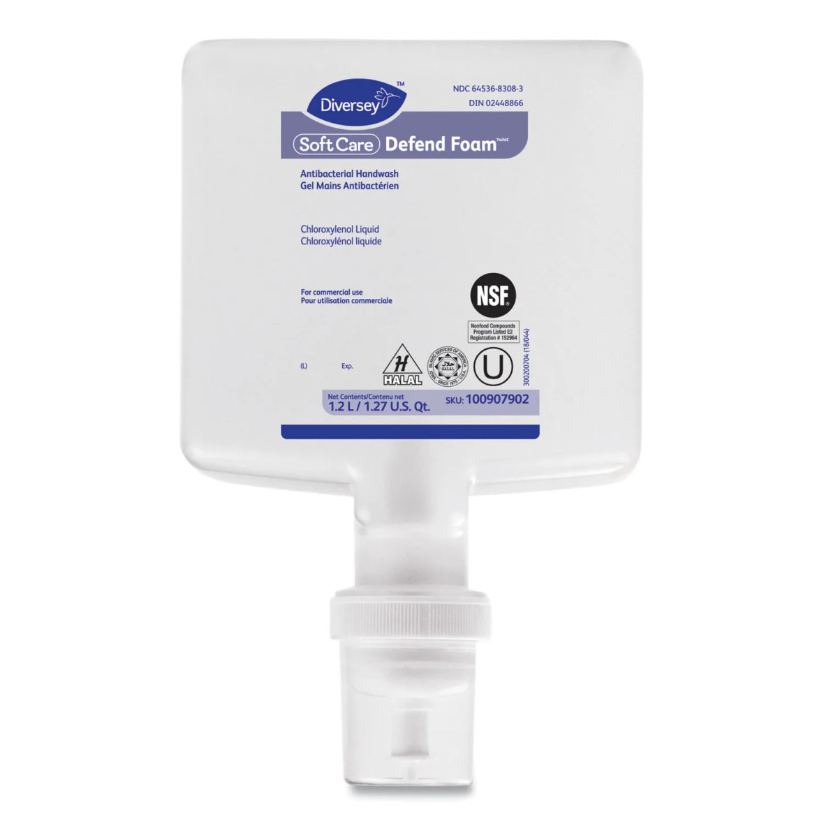 Diversey™ Soft Care Defend Foam Handwash, Fragrance-Free