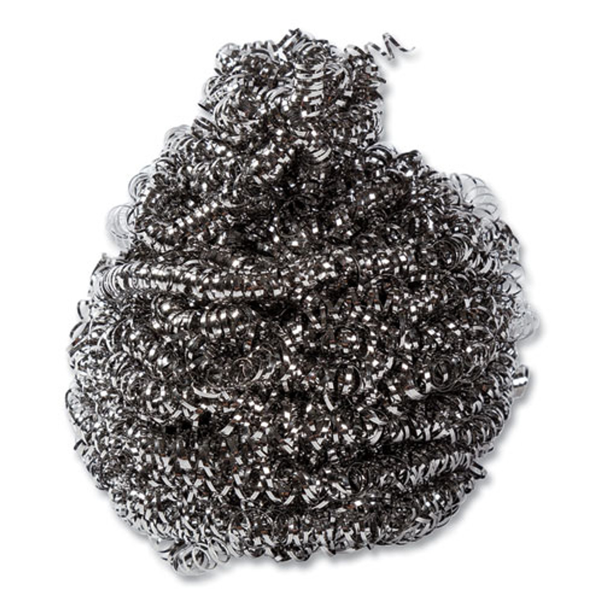 Stainless Steel Sponge, Polybagged, 1.50 Oz, Gray, 12/pack, 12/packs/carton Stainless Steel Sponge, Polybagged, 1.50 Oz, Gray, 12/pack, 12/packs/carton