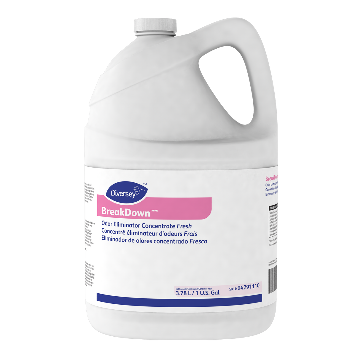 Diversey™ Breakdown Odor Eliminator, Fresh Scent, Liquid
