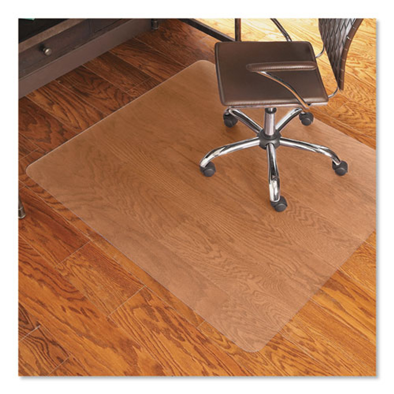 ES Robbins 36 x 48 Natural Origins Clear Chair Mat for Carpet