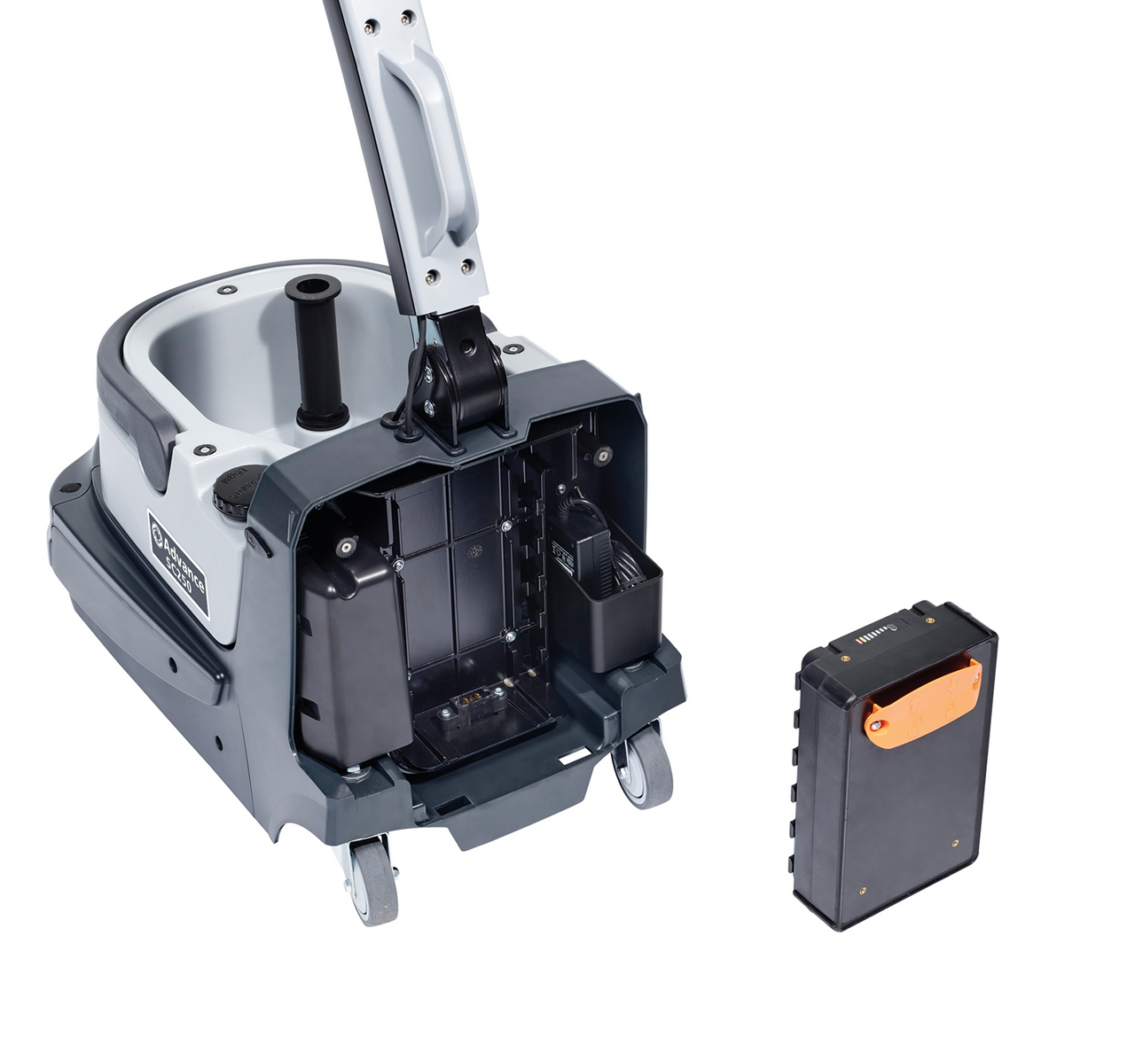 Nilfisk Advance SC250 Walk-Behind Battery Micro Floor Scrubber