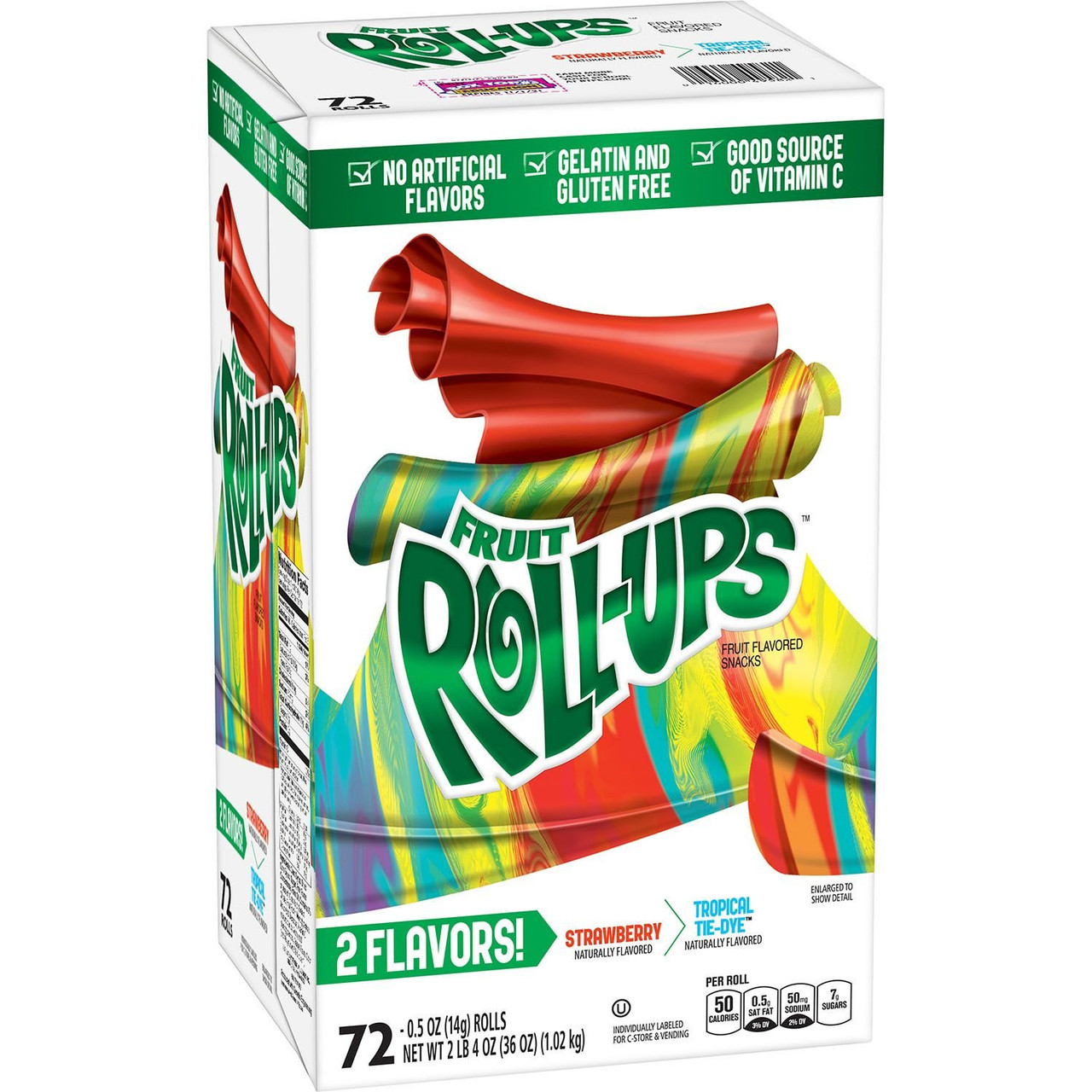 Betty Crocker™ Fruit Roll Ups™ Fruit Snacks Reduced Sugar Crazy Colors